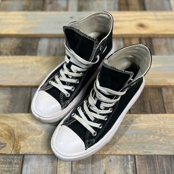 Iconic [Converse] Black Chuck Taylor All Star High Platform Shoes | 6.5 - 8.5 - Picture 15 of 16